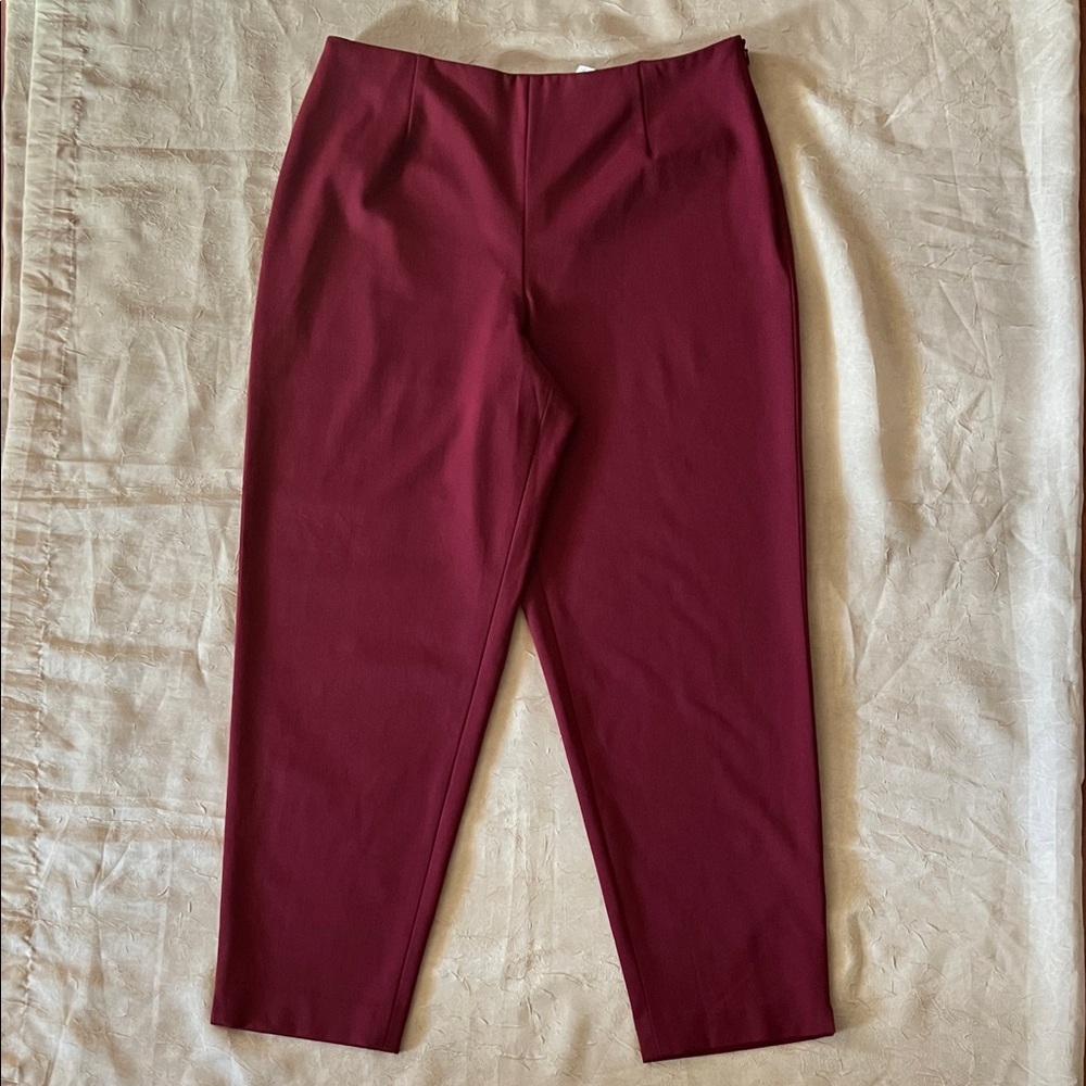 Talbots Women’s Burgundy Pants Size: 16P